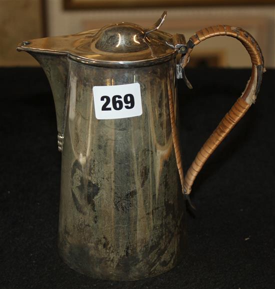 Silver hot water pot